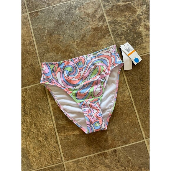 Salt + Cove High Waist Swim Bottoms Size Small - Picture 5 of 7